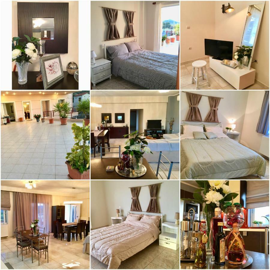 Luxury House In Nafplio With A Great View Balcony Apartment ภายนอก รูปภาพ